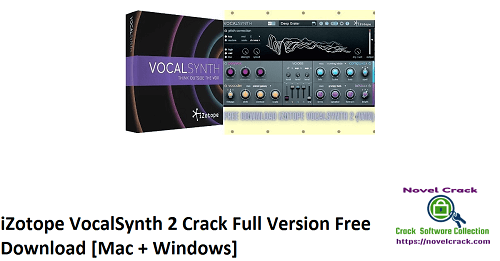 iZotope VocalSynth 2 v2.4.1 Win + Vst Crack Official - 2023
