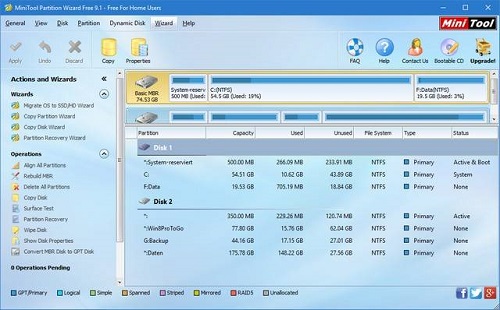 MiniTool Partition Wizard Technician 12.3 Crack + Serial Key [Latest] 2021
